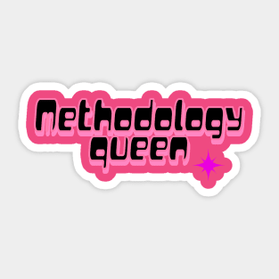 Methodology Queen tee Shirt l y2k trendy Shirt Sticker